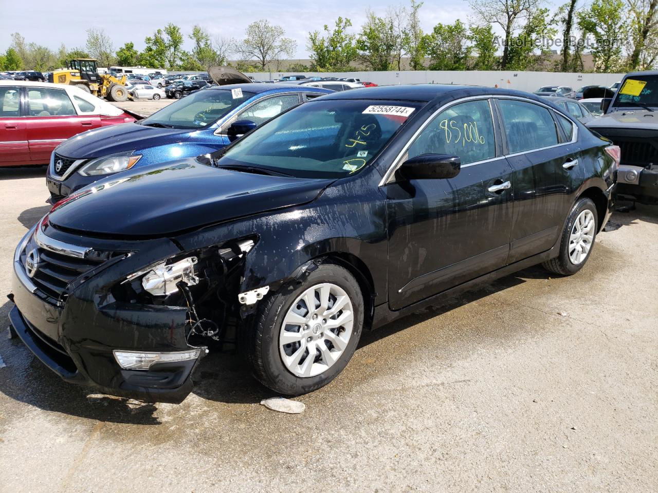 2015 Nissan Altima 2.5 Black vin: 1N4AL3AP9FC221750