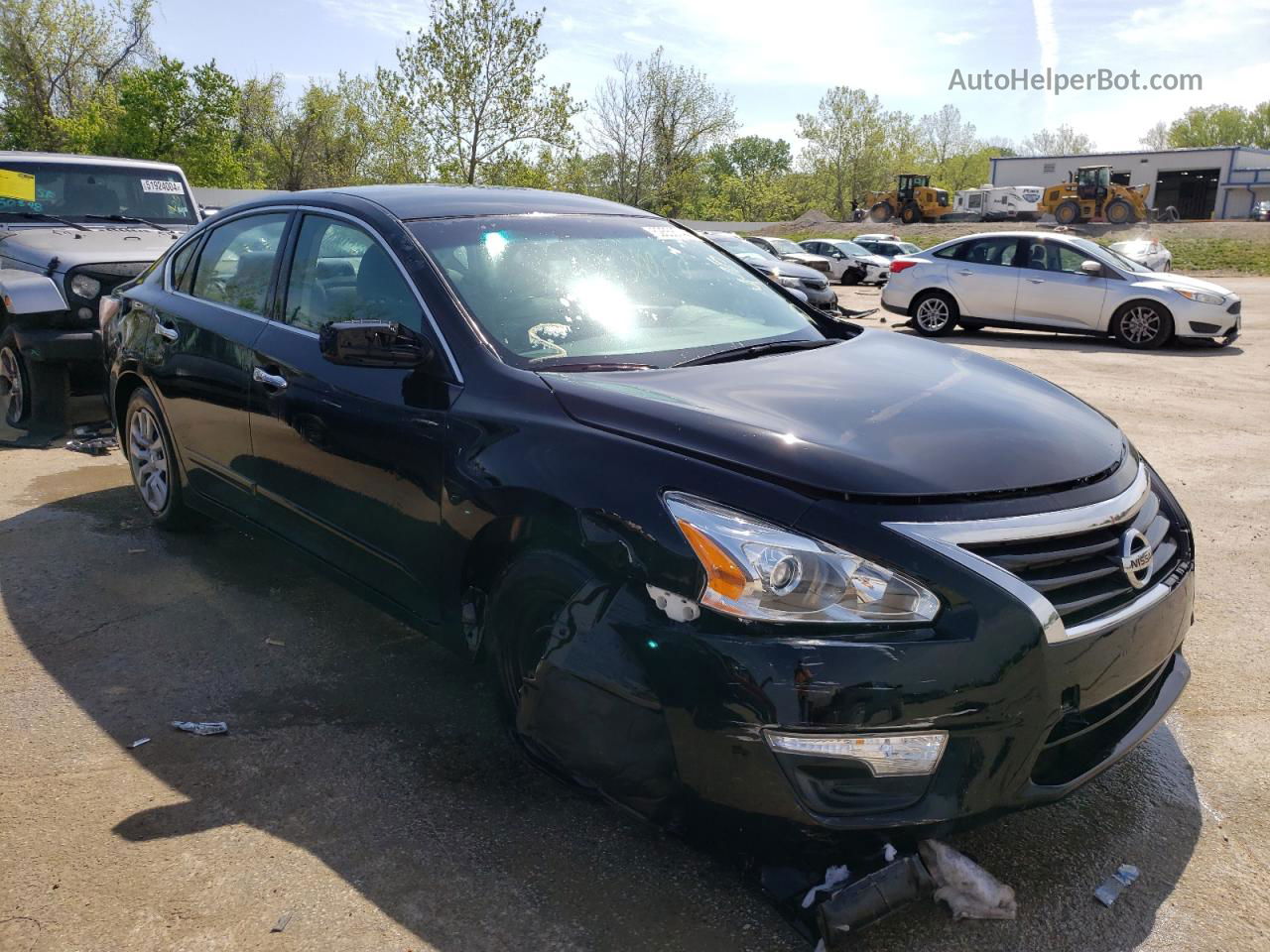 2015 Nissan Altima 2.5 Black vin: 1N4AL3AP9FC221750