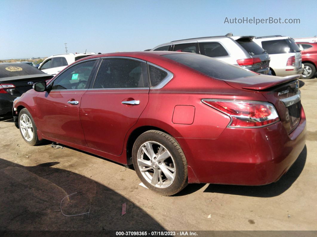 2015 Nissan Altima 2.5 Sl Red vin: 1N4AL3AP9FC249130