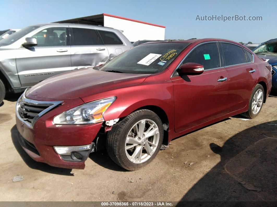 2015 Nissan Altima 2.5 Sl Red vin: 1N4AL3AP9FC249130