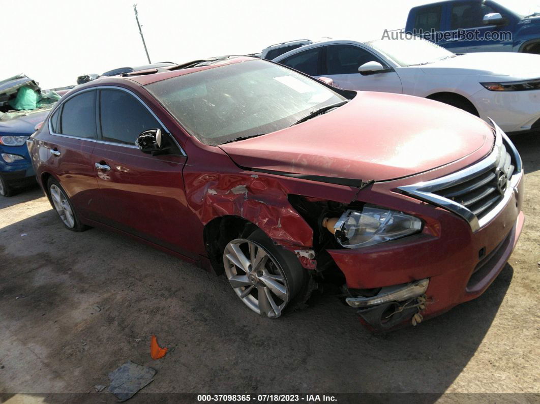 2015 Nissan Altima 2.5 Sl Red vin: 1N4AL3AP9FC249130