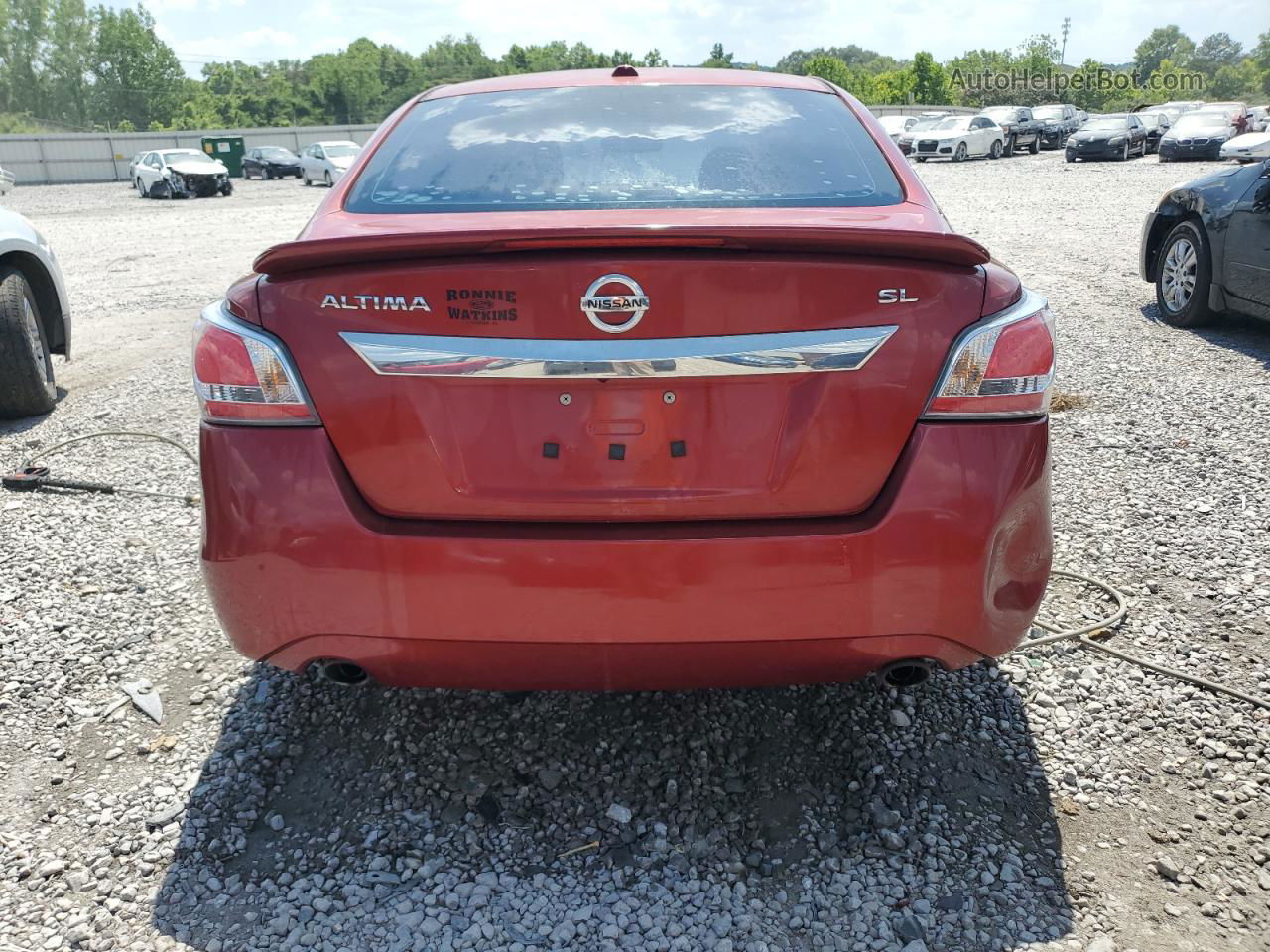 2015 Nissan Altima 2.5 Красный vin: 1N4AL3AP9FC257406