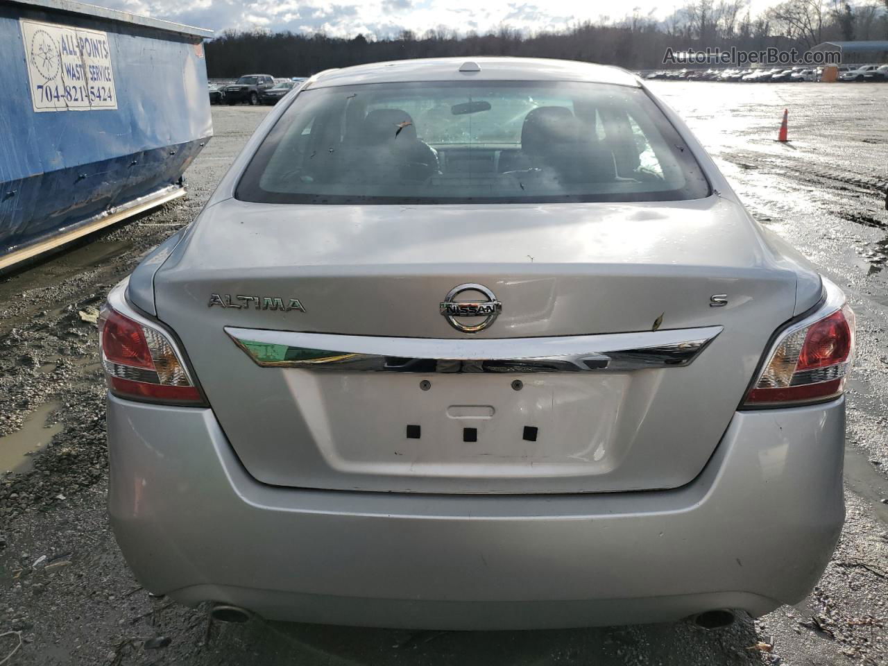 2015 Nissan Altima 2.5 Серебряный vin: 1N4AL3AP9FC266042