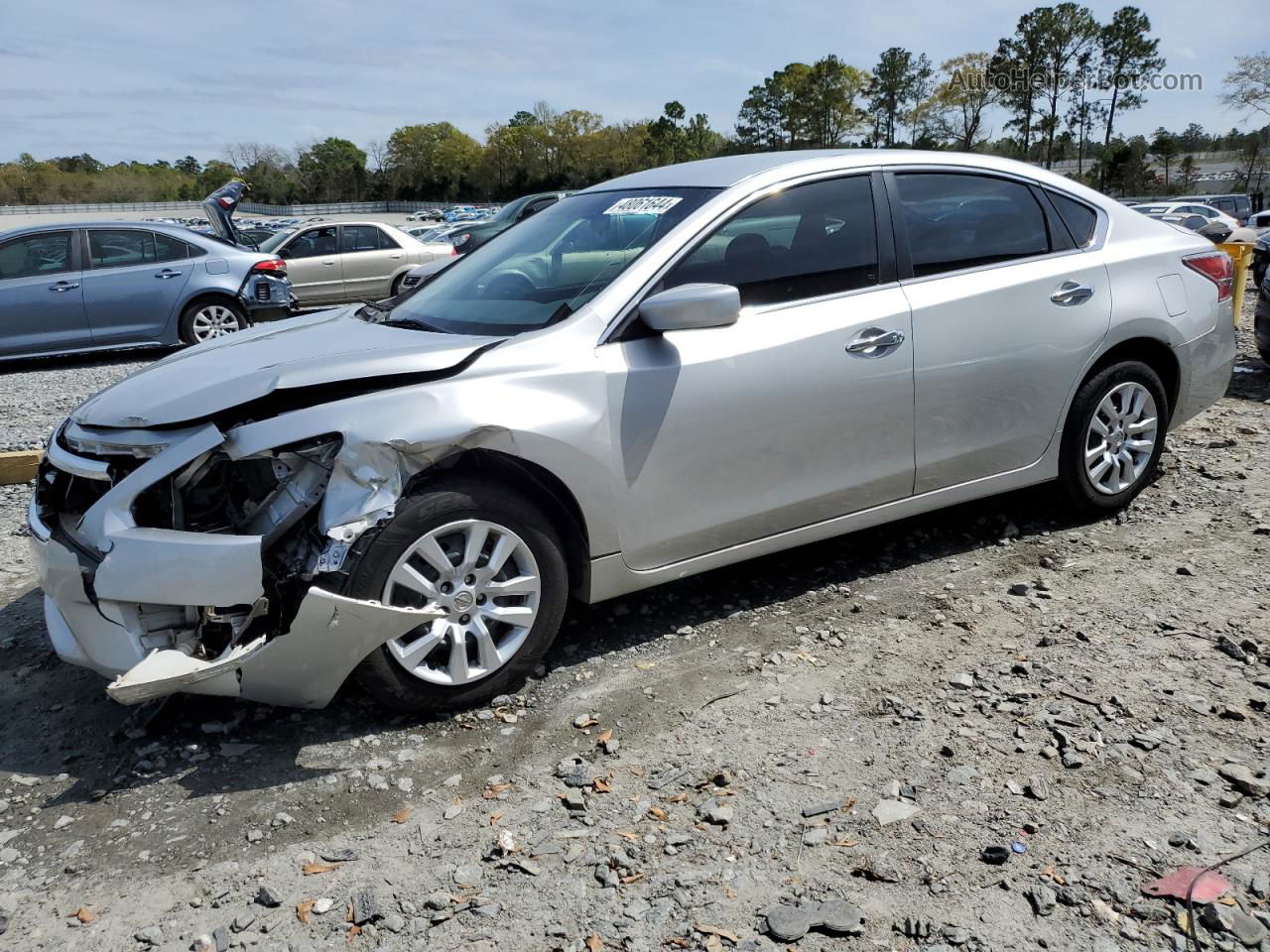 2015 Nissan Altima 2.5 Silver vin: 1N4AL3AP9FC278644