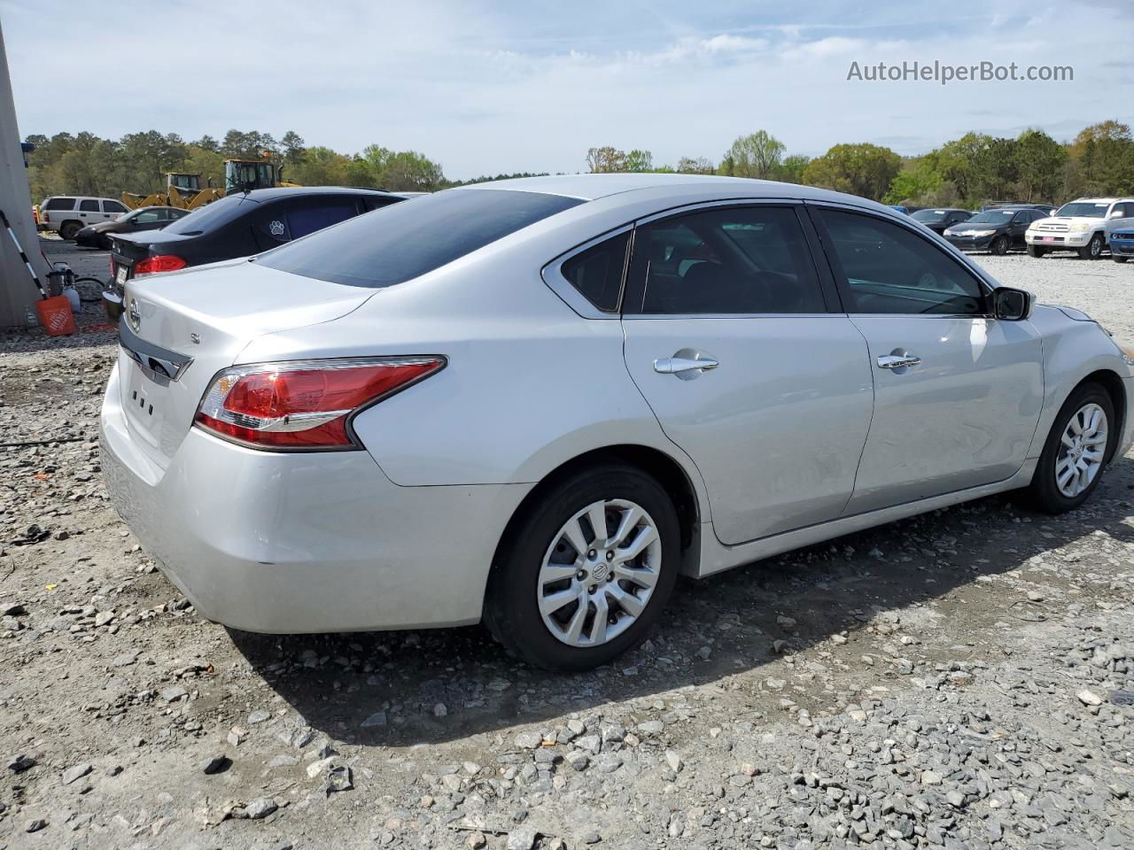 2015 Nissan Altima 2.5 Silver vin: 1N4AL3AP9FC278644