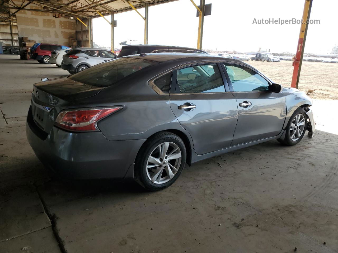 2015 Nissan Altima 2.5 Gray vin: 1N4AL3AP9FC427537