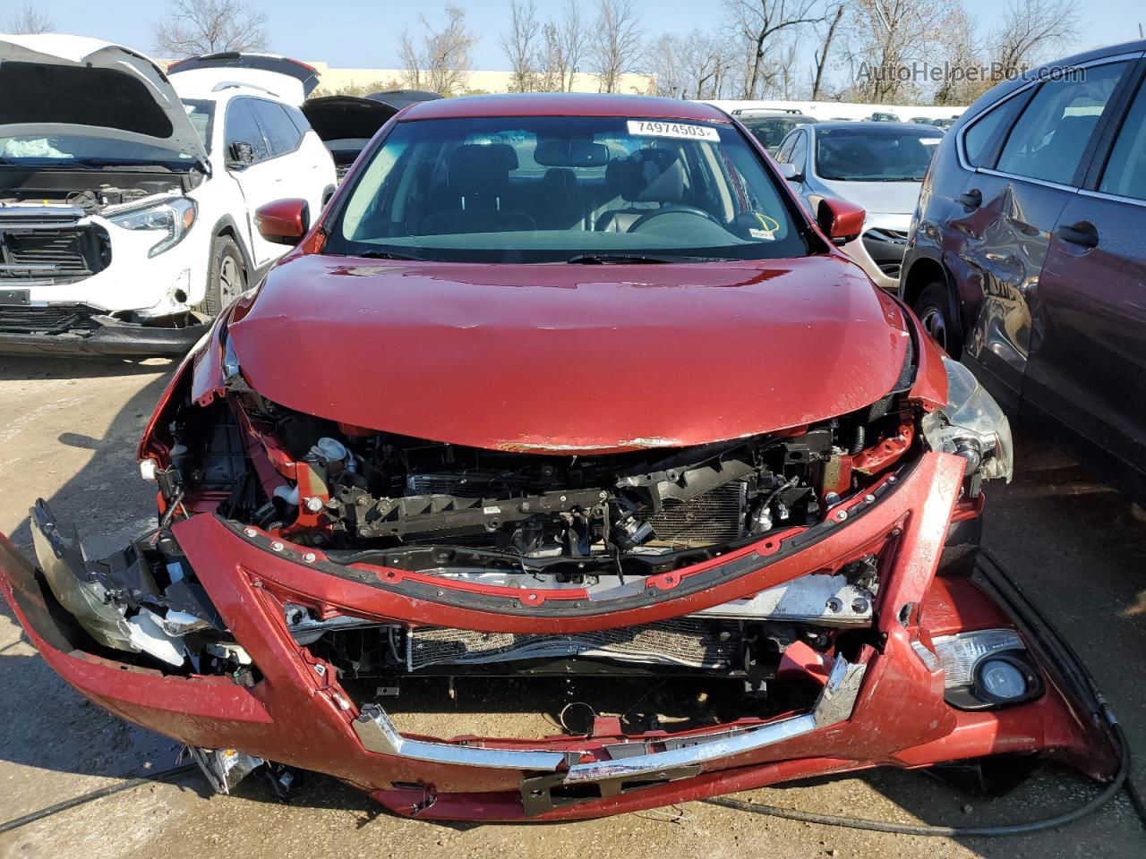 2015 Nissan Altima 2.5 Burgundy vin: 1N4AL3AP9FC431829