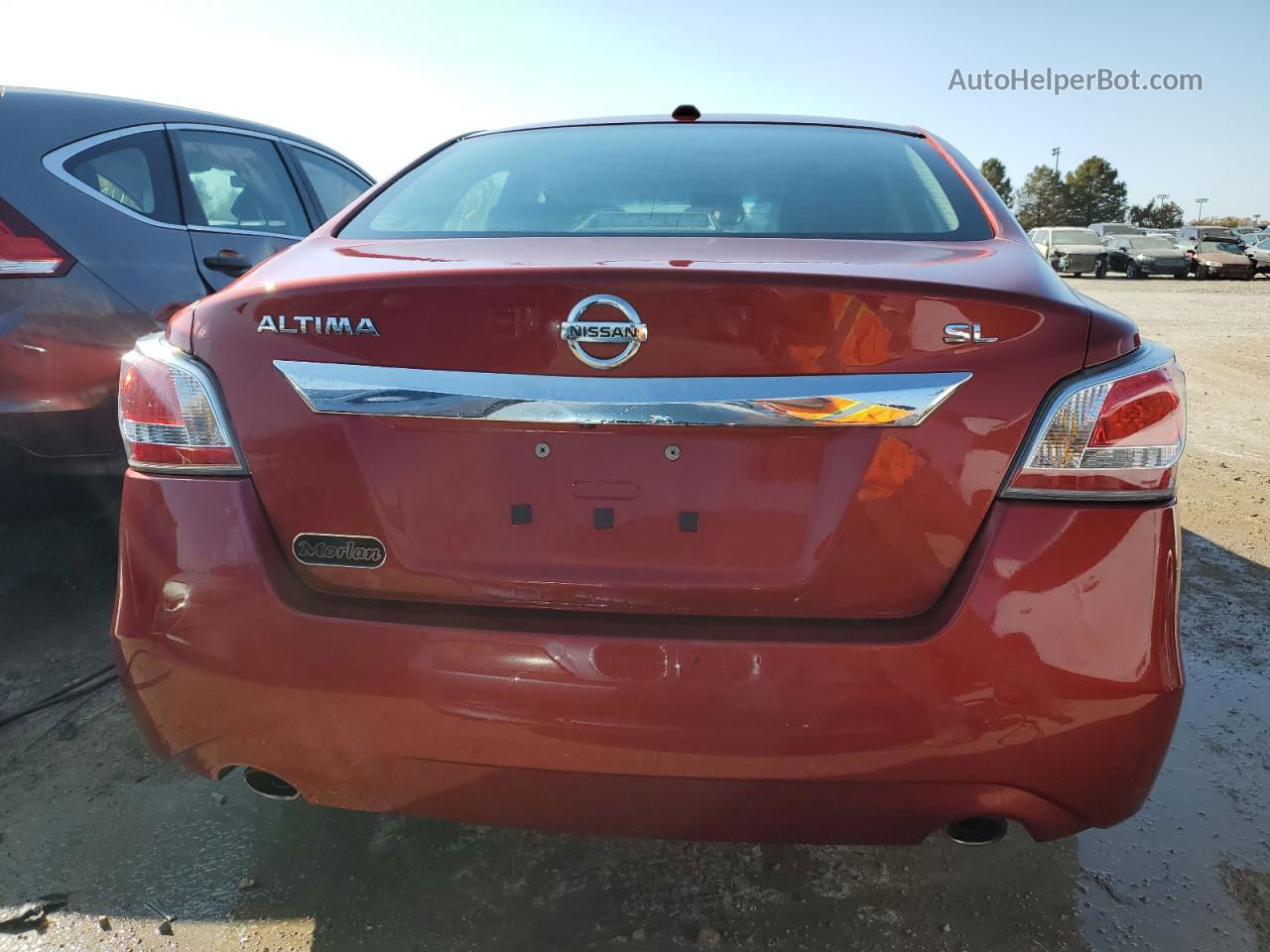 2015 Nissan Altima 2.5 Burgundy vin: 1N4AL3AP9FC431829