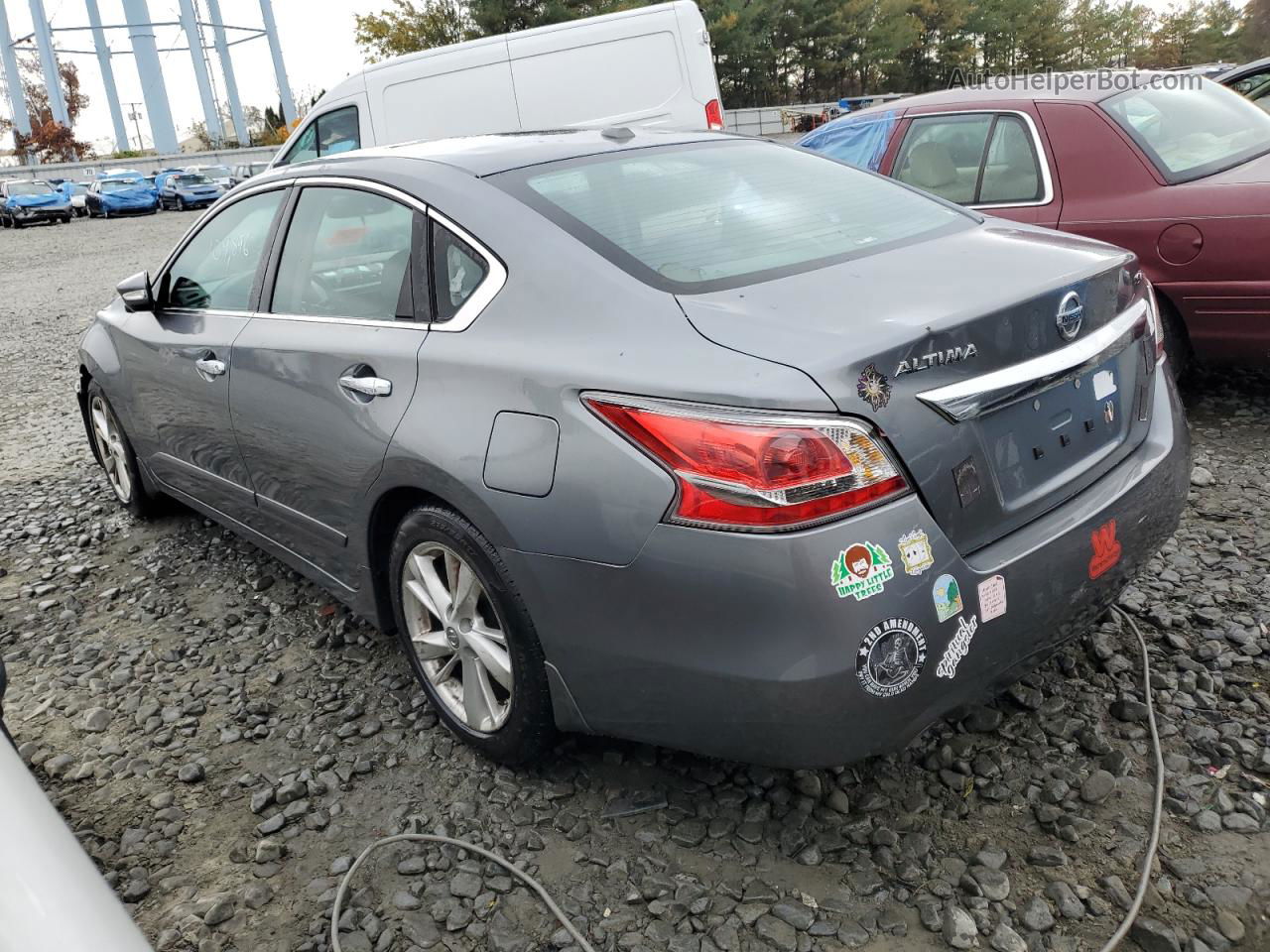 2015 Nissan Altima 2.5 Серый vin: 1N4AL3AP9FC489567