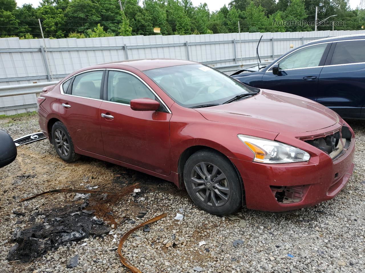 2015 Nissan Altima 2.5 Red vin: 1N4AL3AP9FC588020