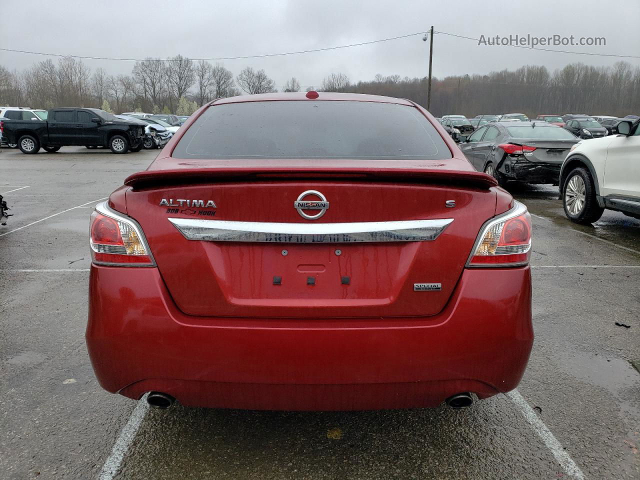 2015 Nissan Altima 2.5 Burgundy vin: 1N4AL3AP9FC591578