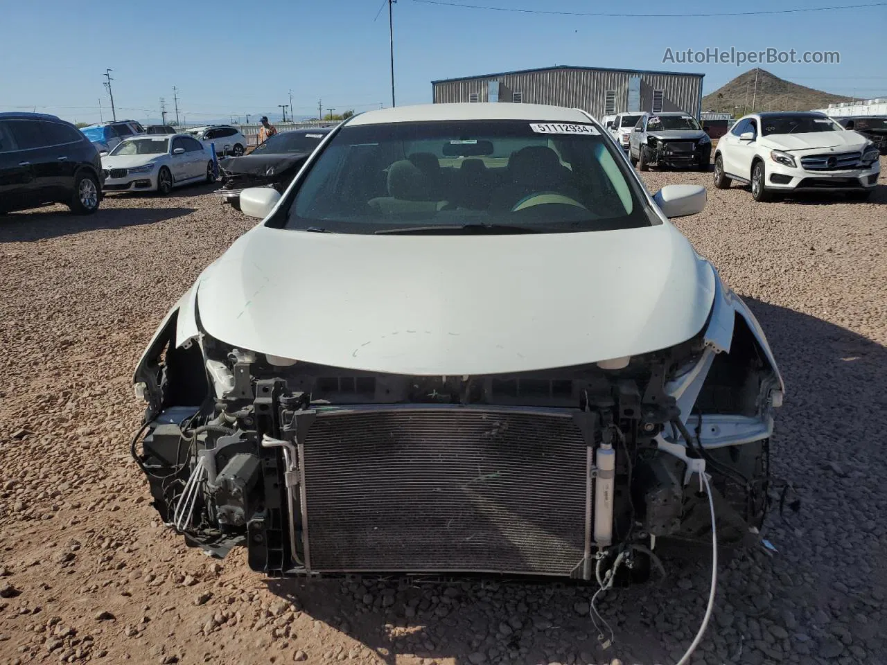 2015 Nissan Altima 2.5 White vin: 1N4AL3AP9FN303708