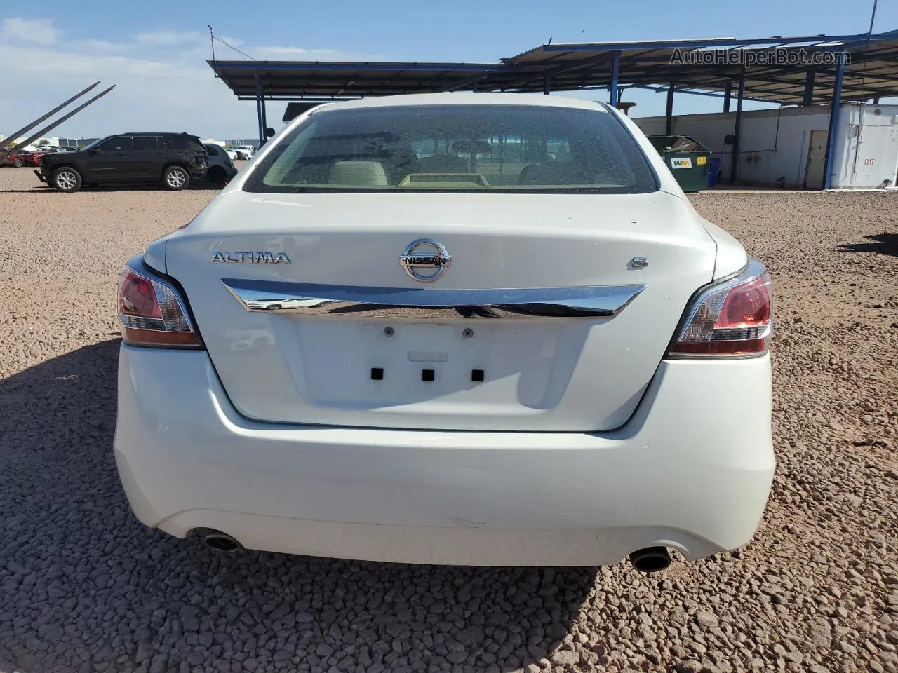 2015 Nissan Altima 2.5 White vin: 1N4AL3AP9FN303708