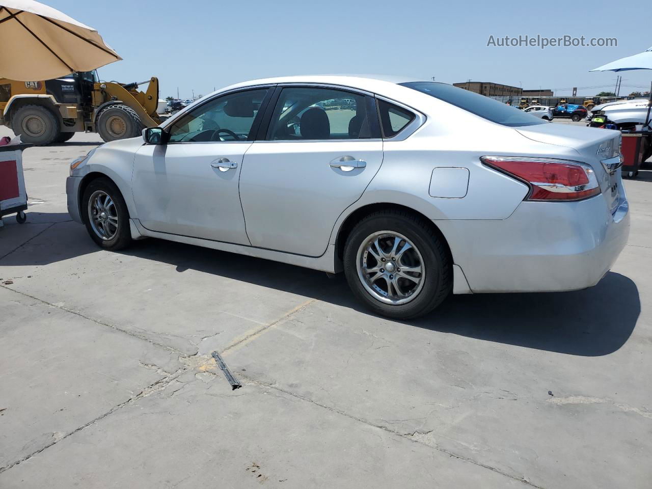 2015 Nissan Altima 2.5 Silver vin: 1N4AL3AP9FN329306