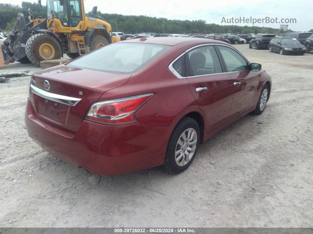 2015 Nissan Altima 2.5/2.5 S/2.5 Sl/2.5 Sv Темно-бордовый vin: 1N4AL3AP9FN331430