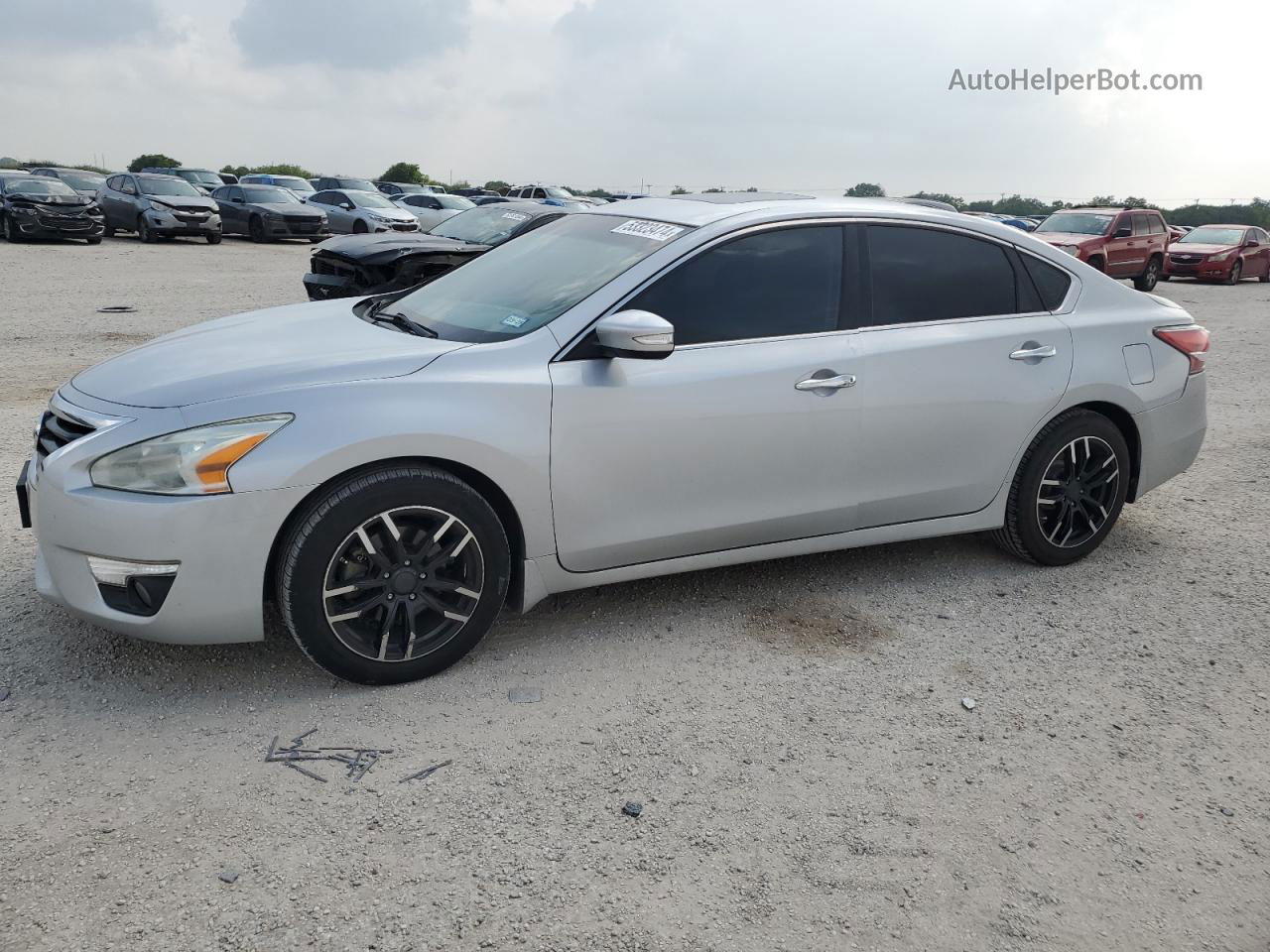 2015 Nissan Altima 2.5 Silver vin: 1N4AL3AP9FN369434