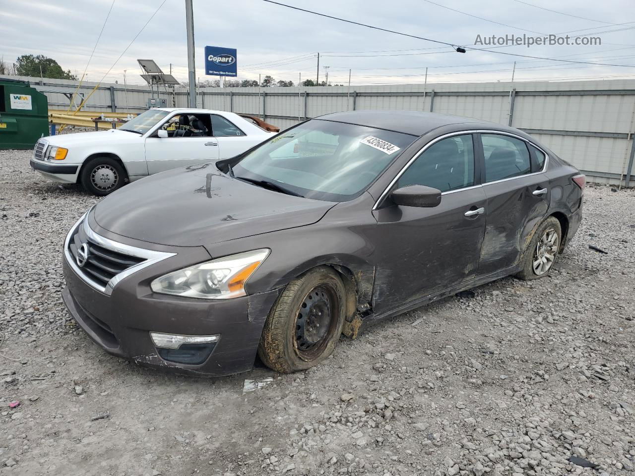 2015 Nissan Altima 2.5 Brown vin: 1N4AL3AP9FN384757