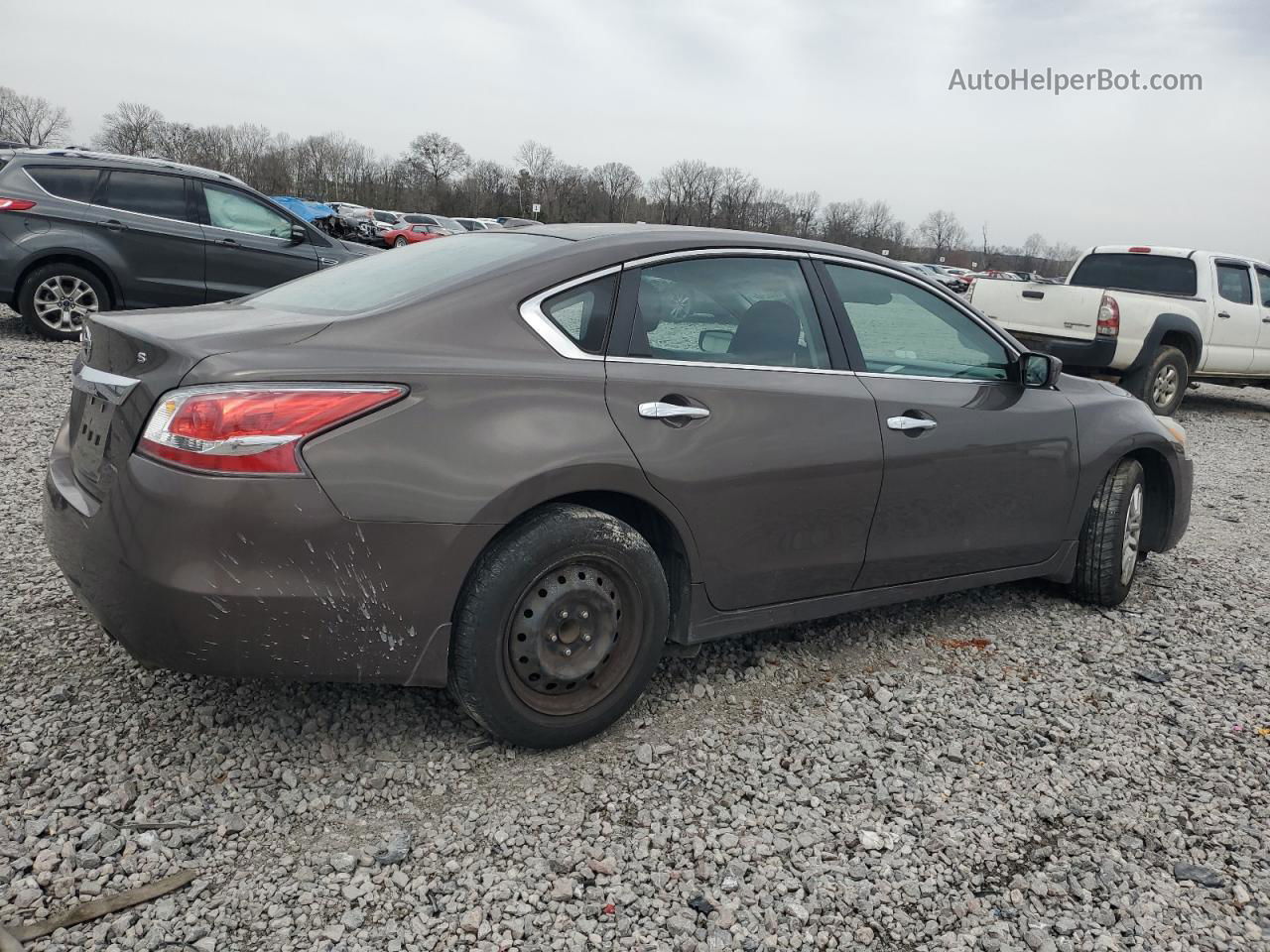 2015 Nissan Altima 2.5 Brown vin: 1N4AL3AP9FN384757