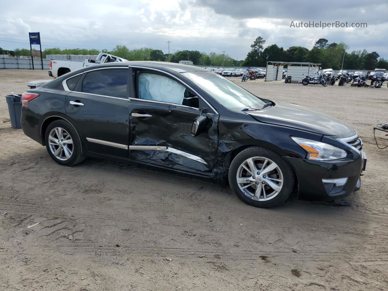 2015 Nissan Altima 2.5 Black vin: 1N4AL3AP9FN868489