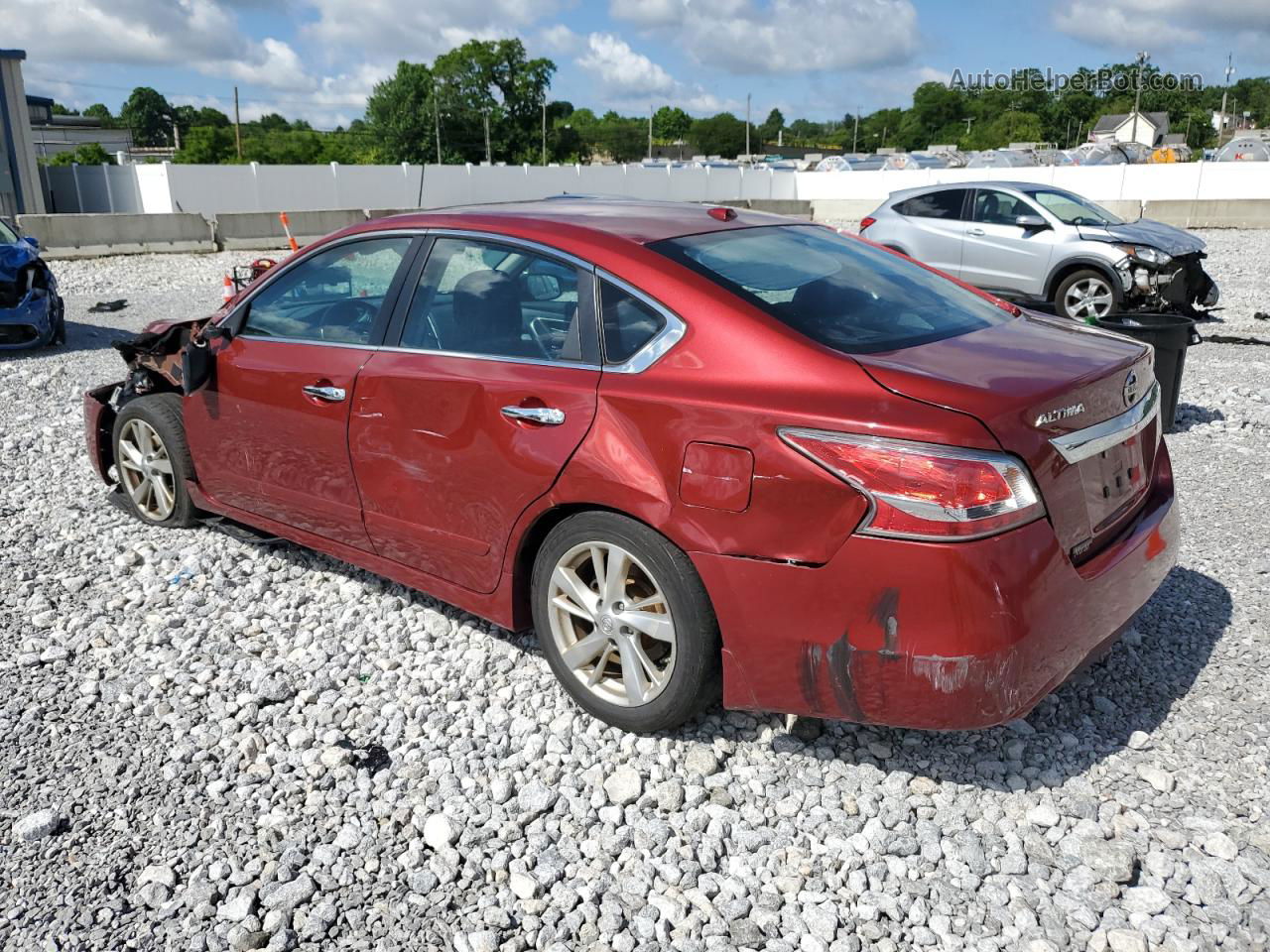 2015 Nissan Altima 2.5 Burgundy vin: 1N4AL3AP9FN898432