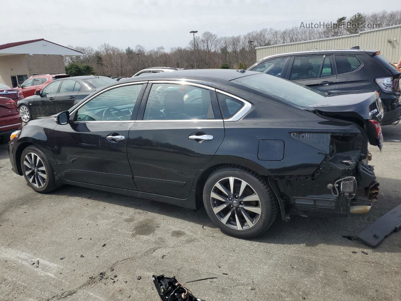 2016 Nissan Altima 2.5 Черный vin: 1N4AL3AP9GC116241