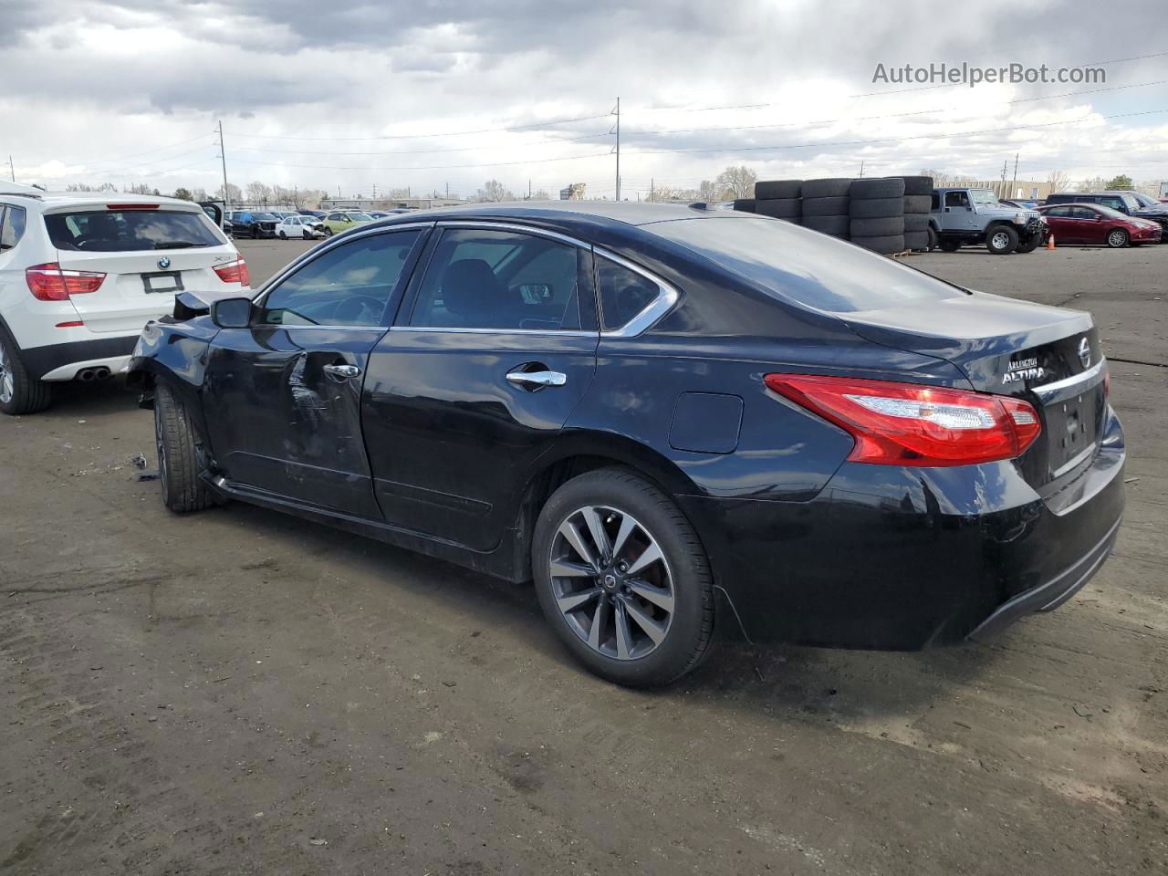 2016 Nissan Altima 2.5 Черный vin: 1N4AL3AP9GC125442