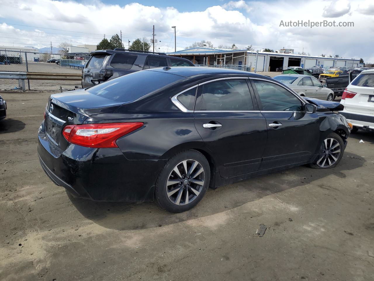 2016 Nissan Altima 2.5 Черный vin: 1N4AL3AP9GC125442