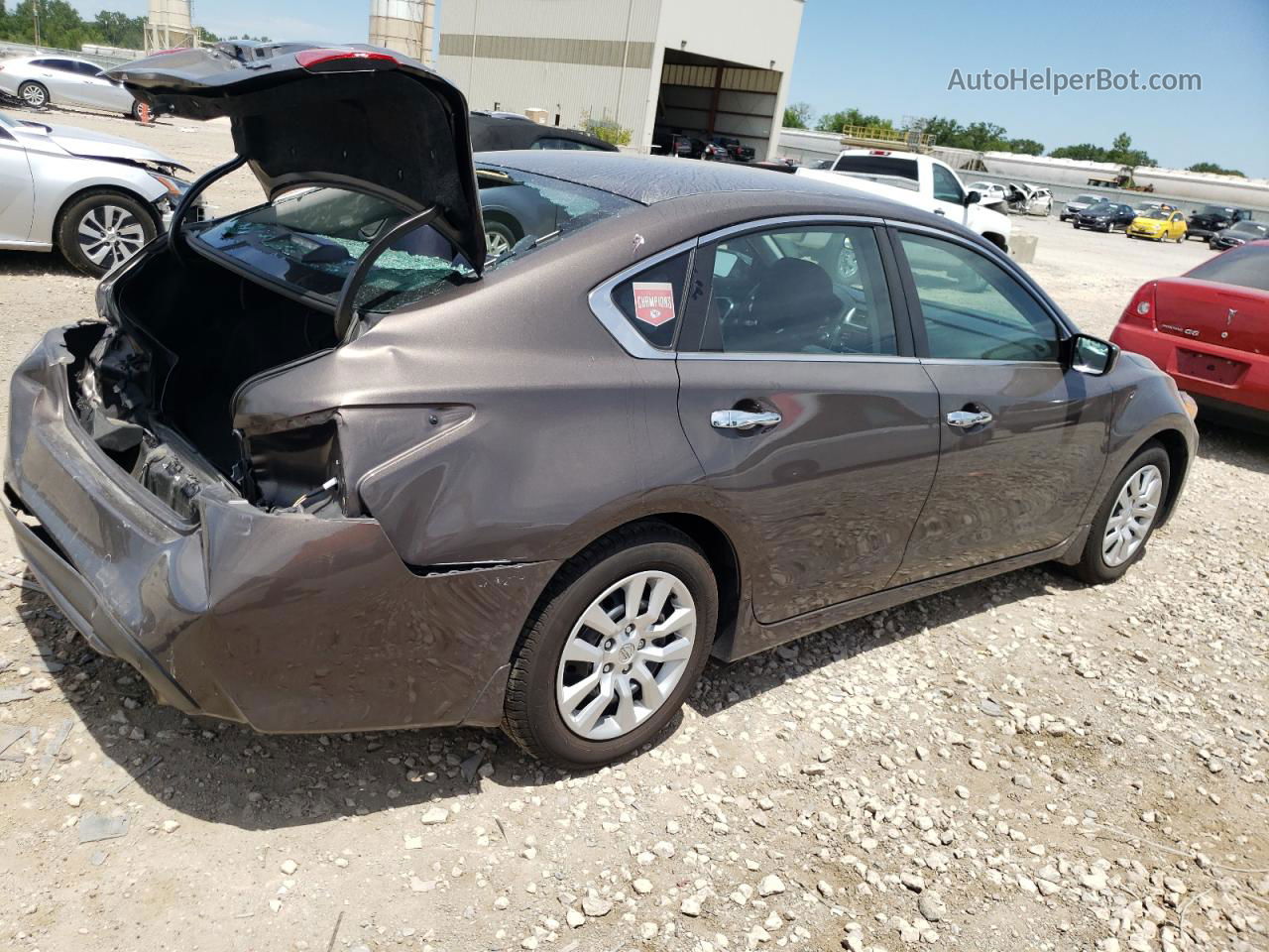 2016 Nissan Altima 2.5 Угольный vin: 1N4AL3AP9GC133332