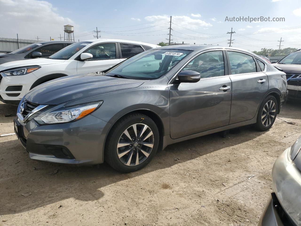 2016 Nissan Altima 2.5 Серый vin: 1N4AL3AP9GC181025