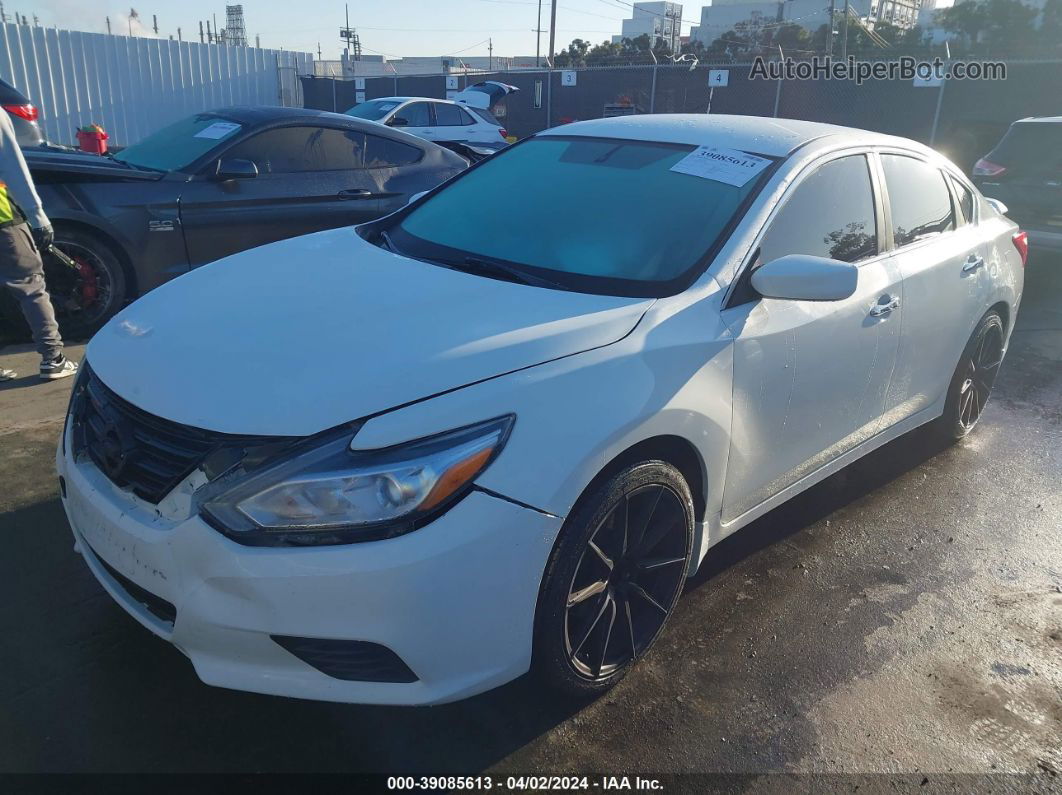 2016 Nissan Altima 2.5 S White vin: 1N4AL3AP9GC200494