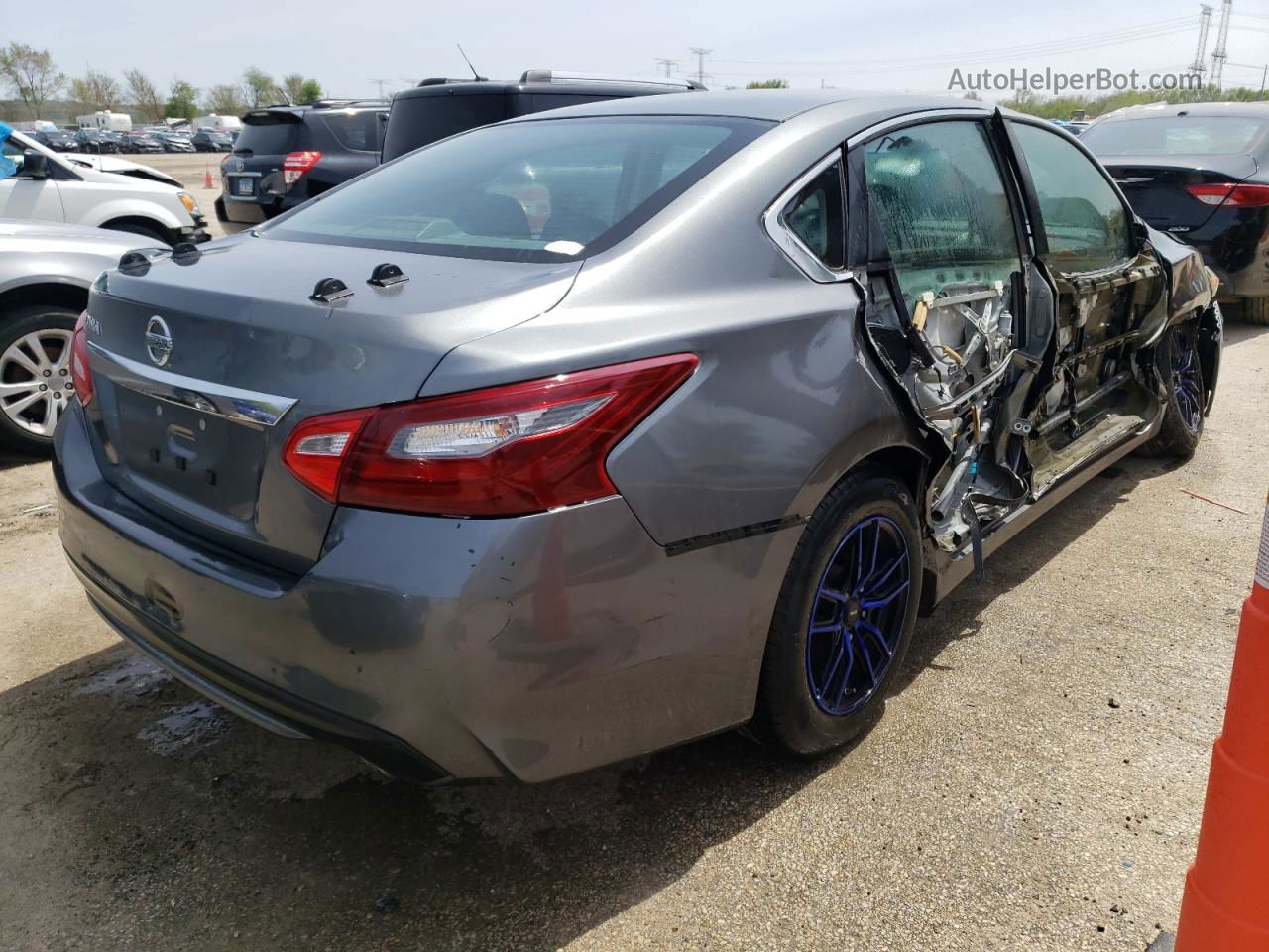 2016 Nissan Altima 2.5 Серый vin: 1N4AL3AP9GC237979