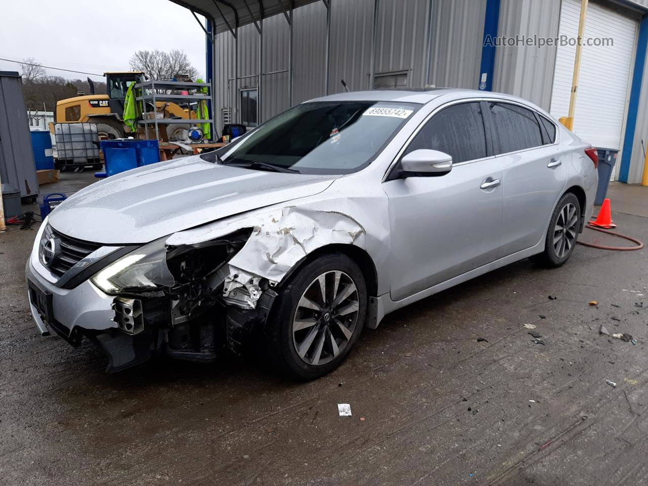 2016 Nissan Altima 2.5 Серебряный vin: 1N4AL3AP9GC240770