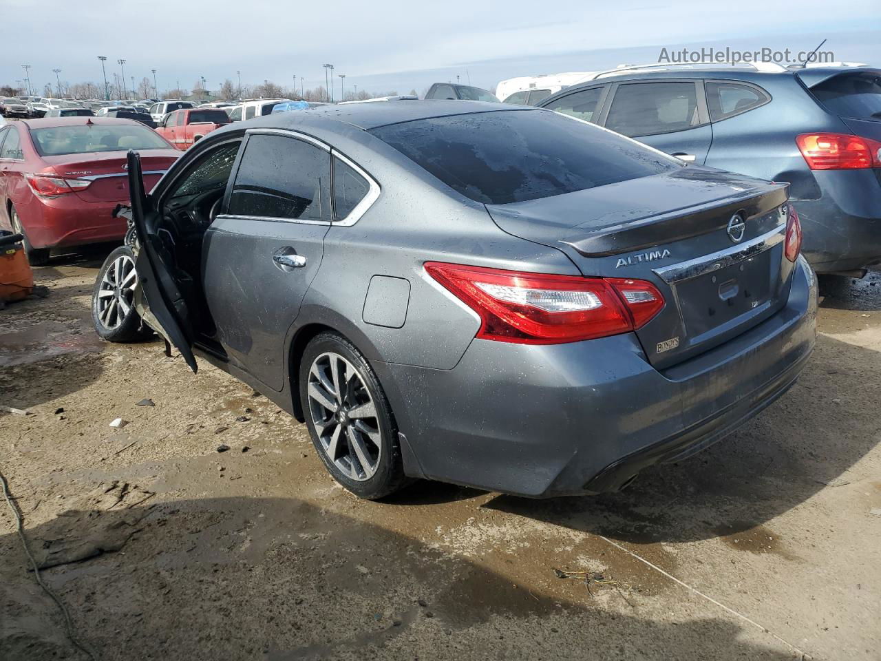 2016 Nissan Altima 2.5 Серый vin: 1N4AL3AP9GC274501