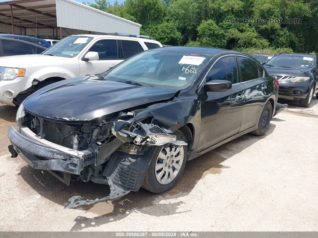 2016 Nissan Altima 2.5 S Black vin: 1N4AL3AP9GC294909