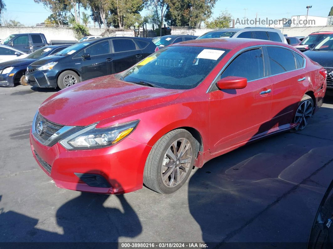 2016 Nissan Altima 2.5 Sr Burgundy vin: 1N4AL3AP9GN320283