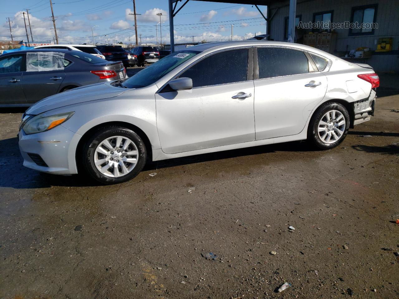 2016 Nissan Altima 2.5 Silver vin: 1N4AL3AP9GN320364