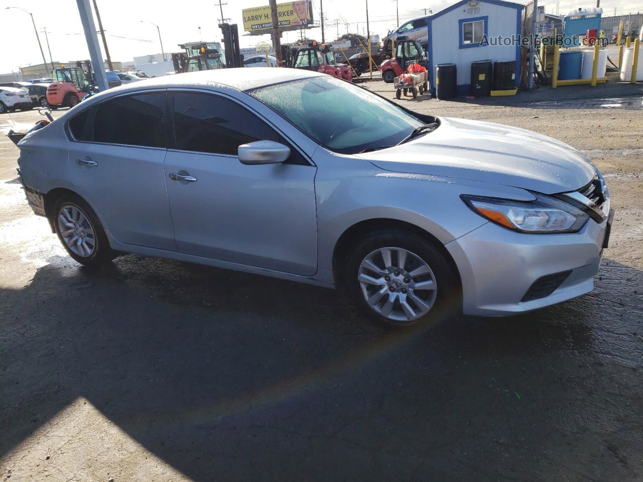 2016 Nissan Altima 2.5 Silver vin: 1N4AL3AP9GN320364