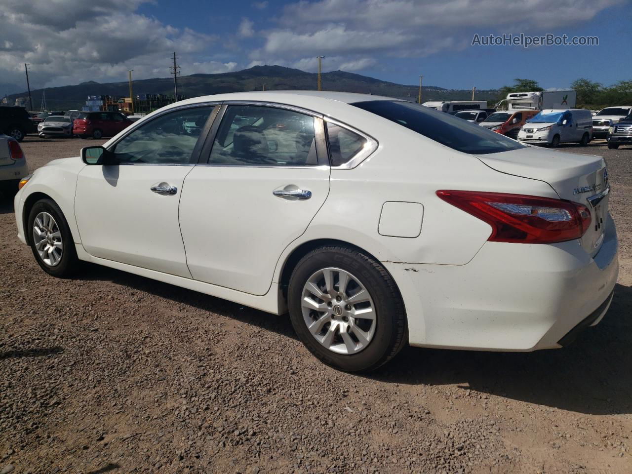 2016 Nissan Altima 2.5 White vin: 1N4AL3AP9GN326522