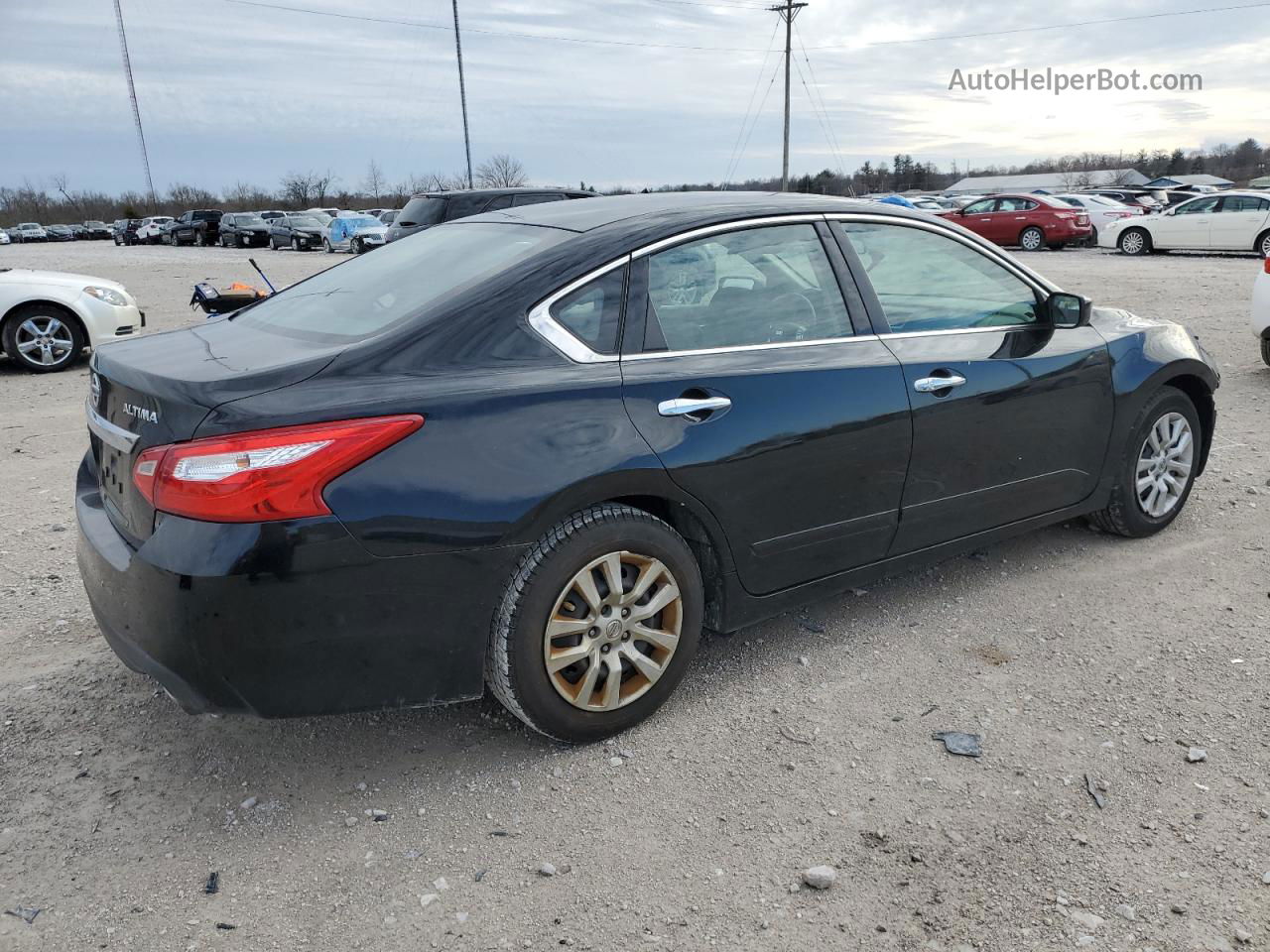 2016 Nissan Altima 2.5 Black vin: 1N4AL3AP9GN352361