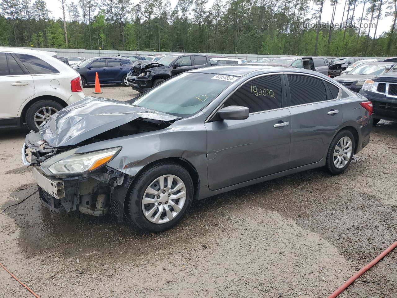 2016 Nissan Altima 2.5 Gray vin: 1N4AL3AP9GN377664