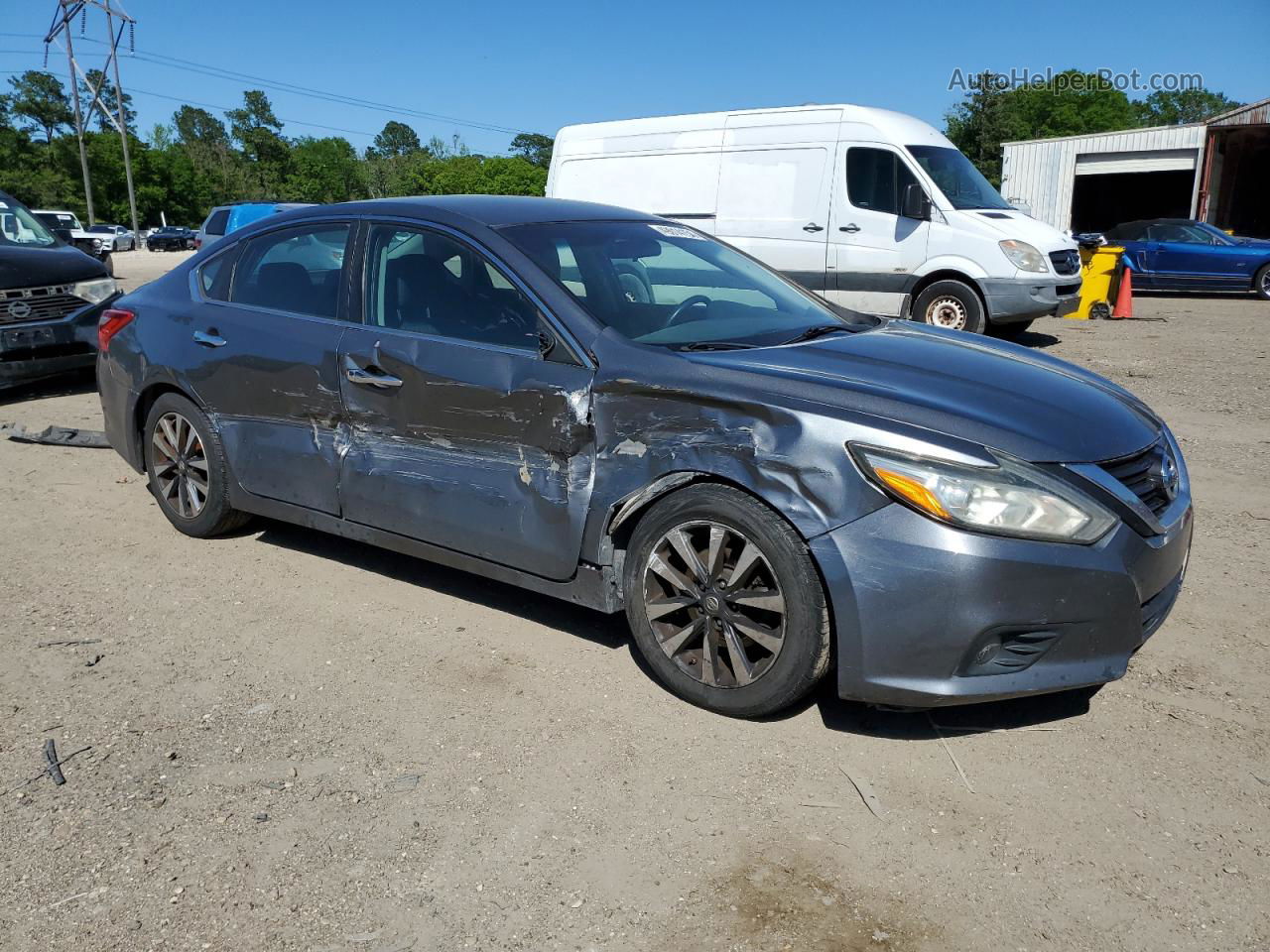 2017 Nissan Altima 2.5 Gray vin: 1N4AL3AP9HC156353