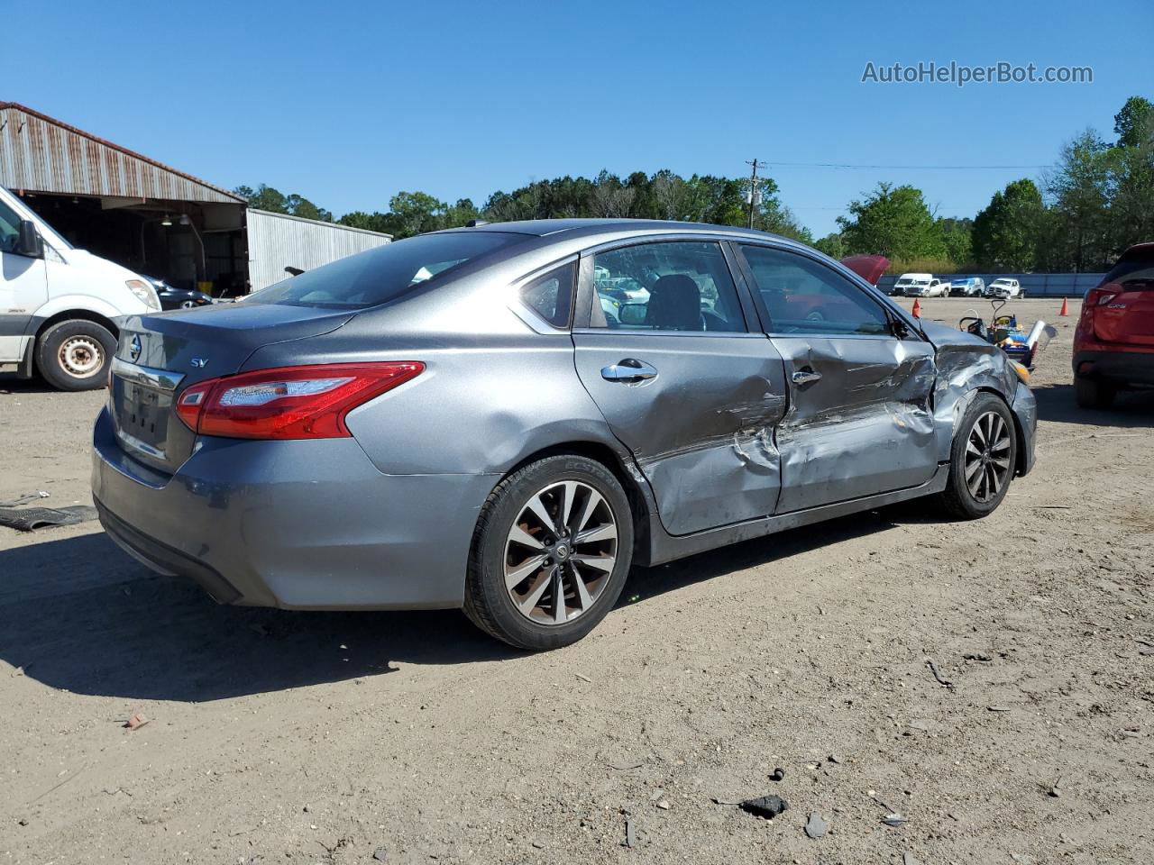 2017 Nissan Altima 2.5 Gray vin: 1N4AL3AP9HC156353