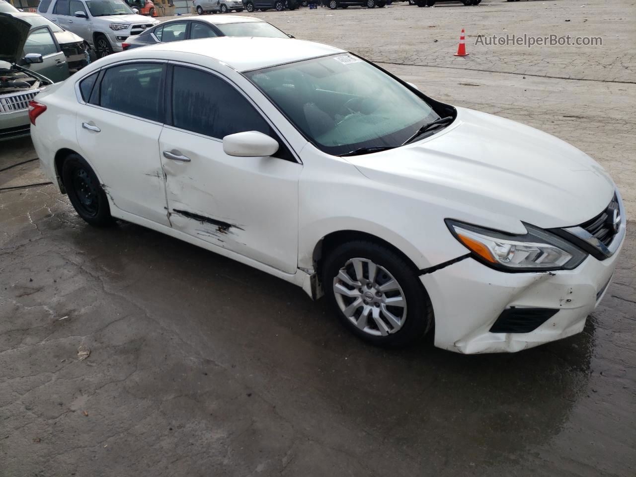 2017 Nissan Altima 2.5 White vin: 1N4AL3AP9HC161536