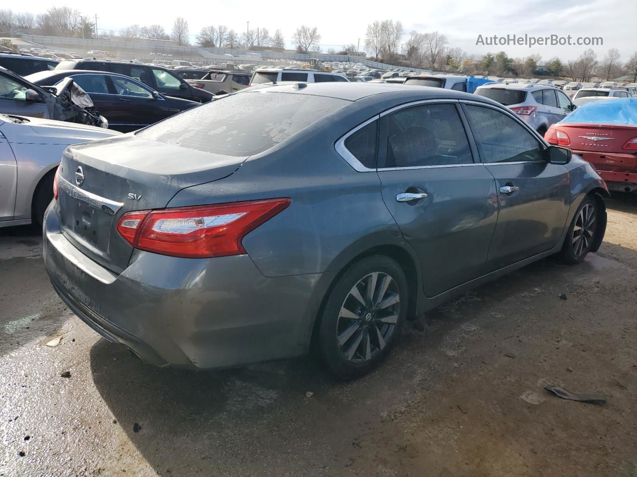 2017 Nissan Altima 2.5 Серый vin: 1N4AL3AP9HC188638