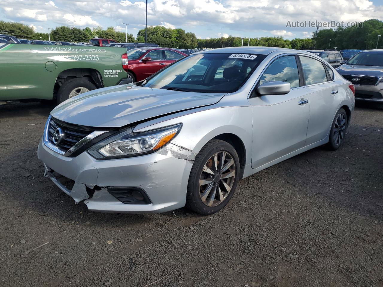 2017 Nissan Altima 2.5 Silver vin: 1N4AL3AP9HC197825