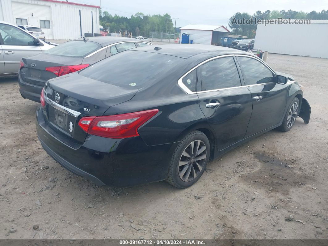 2017 Nissan Altima 2.5 Sv Black vin: 1N4AL3AP9HC201534