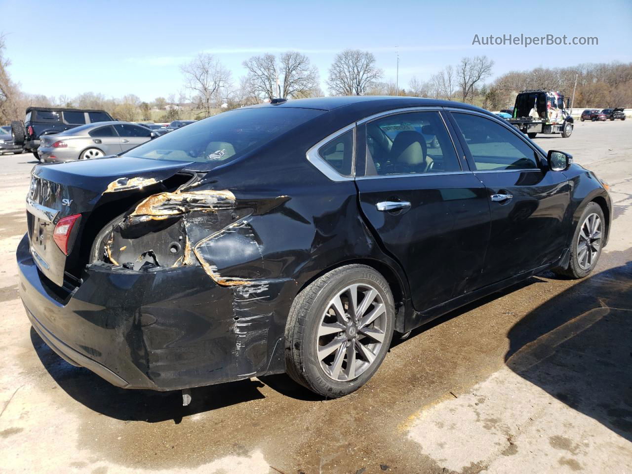 2017 Nissan Altima 2.5 Black vin: 1N4AL3AP9HC214445