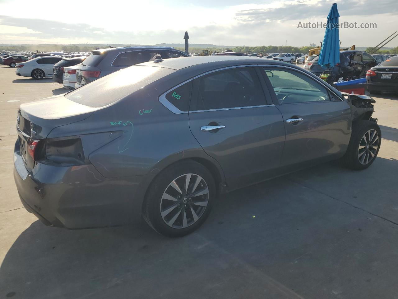 2017 Nissan Altima 2.5 Gray vin: 1N4AL3AP9HC240690