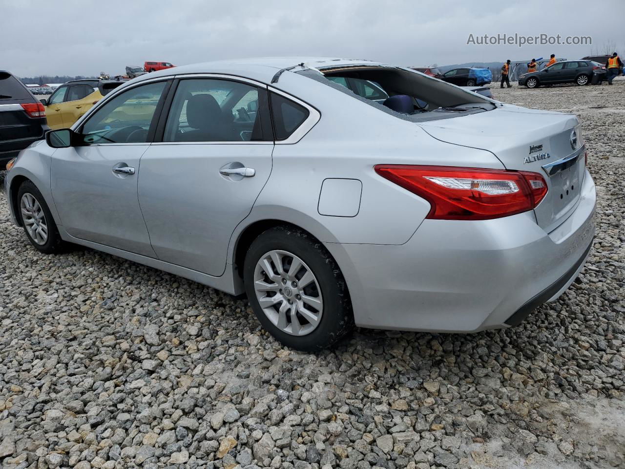 2017 Nissan Altima 2.5 Silver vin: 1N4AL3AP9HC256307