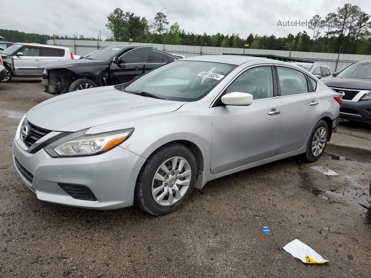 2017 Nissan Altima 2.5 Silver vin: 1N4AL3AP9HC261460